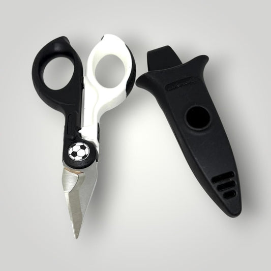 Intercable 16020-F1-CJ 3 in 1 Forbice per Elettricisti, Tagliare, Spellare, Crimpare, F1, Rame , Bianco/Nero - Rikushop