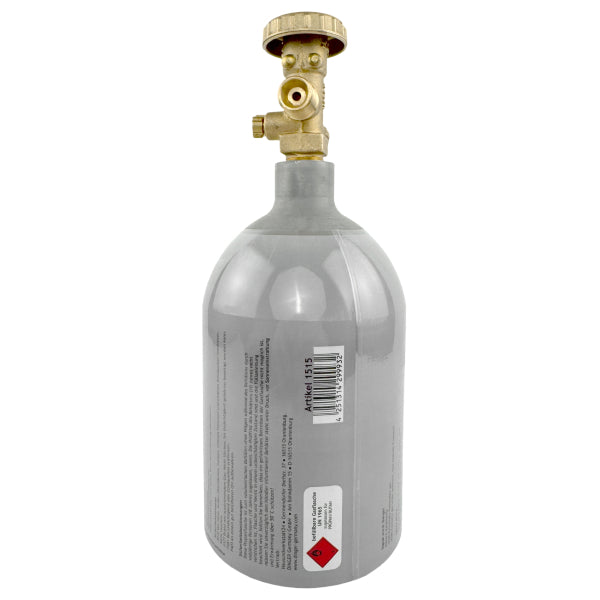 Set promozionale bombola di propano in alluminio riempibile Profill 0,5 + tubo di trasferimento + attacchi rapidi Gardinger - Rikushop