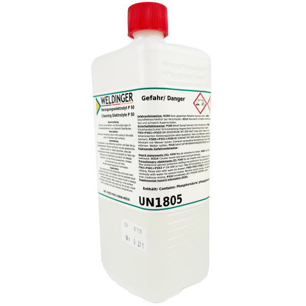 Liquido P50 1000 g per la pulizia dei cordoni di saldatura WELDINGER - Rikushop