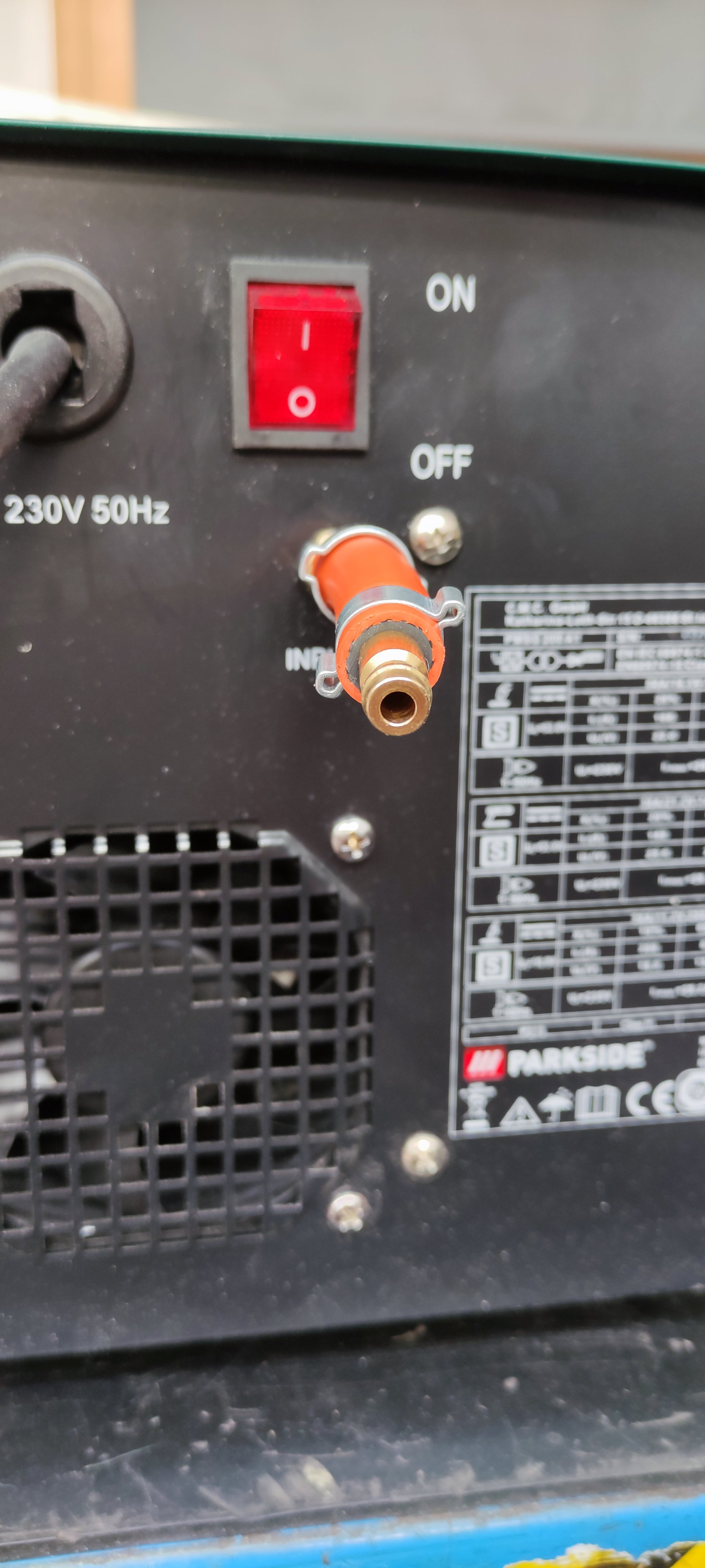 Kit attacco rapido x Parkside PMSG200A1 - Rikushop