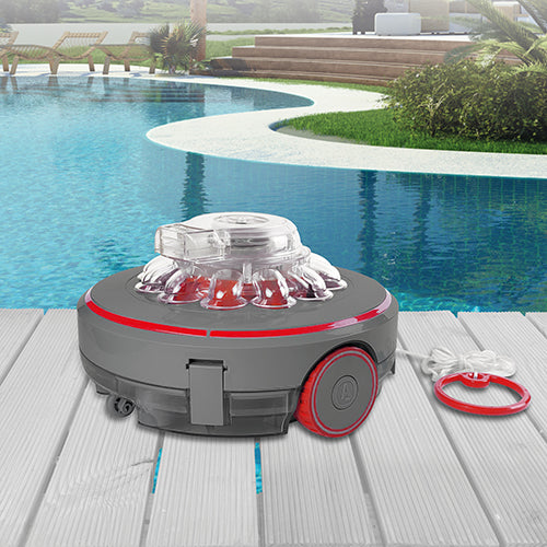 Robot per la pulizia delle piscine Mauk con batteria agli ioni di litio fino a 200 m² - Rikushop