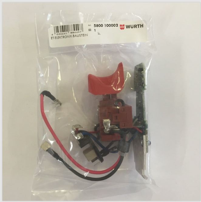 Interruttore X Würth S 10-A/BS10-A Art.5800100002/Bosch GSR/GSB10,8V 1607233485 - Rikushop