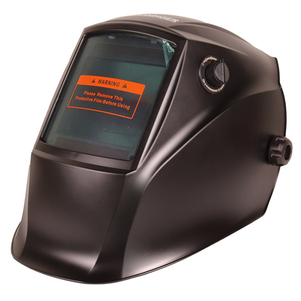 Maschera per saldatura automatica AH 500 Realcolor DIN 5-8 / 9-13 nero opaco WELDINGER - Rikushop