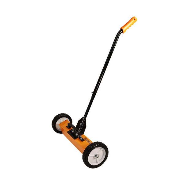 Raccoglitore di trucioli a pavimento magnetico Larghezza di lavoro 400 mm manico regolabile in altezza (scopa magnetica) WELDINGER - Rikushop