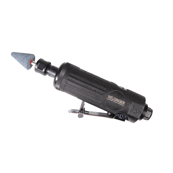 Smerigliatrice diritta per aria compressa WELDINGER con set di punte - Rikushop