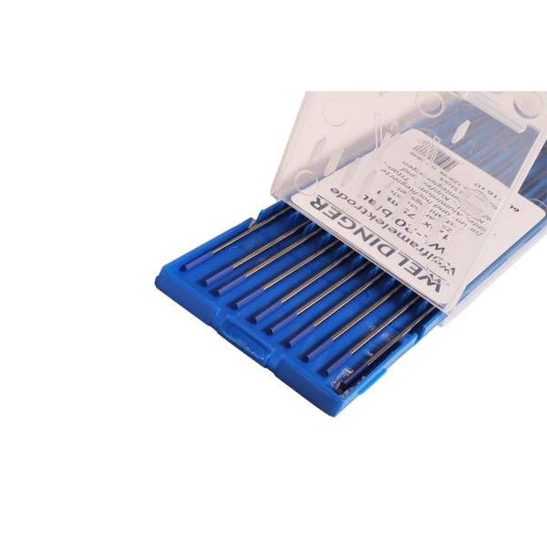 Elettrodo di tungsteno TIG WL-20 blu 1.6x175mm 10 pezzi - Rikushop