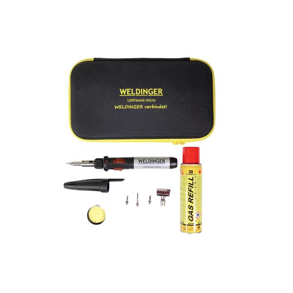 Saldatore a gas Weldinger Micro con softbox - Rikushop