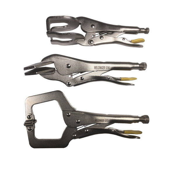 Set 3 pinze Weldinger C-Grip - Rikushop