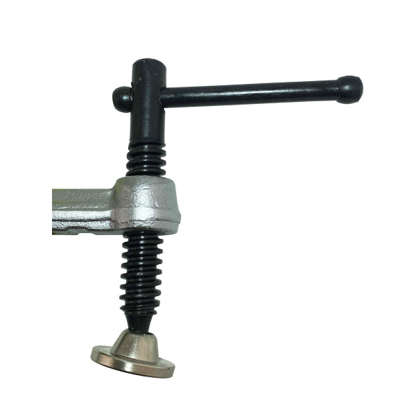 Morsetto a vite per tavolo di saldatura 120x150 mm Sistema 16 impugnatura a T WELDINGER - Rikushop