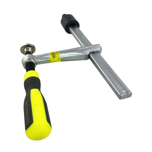 Morsetto per tavolo di saldatura 120x150 mm Impugnatura bicomponente System 16 WELDINGER - Rikushop