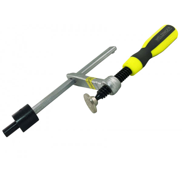 Morsetto per tavolo di saldatura 120x150 mm Impugnatura bicomponente System 16 WELDINGER - Rikushop