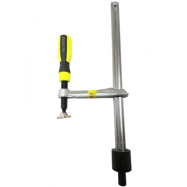 Morsetto per tavolo di saldatura pro 120x300 mm Impugnatura bicomponente System 16 WELDINGER - Rikushop