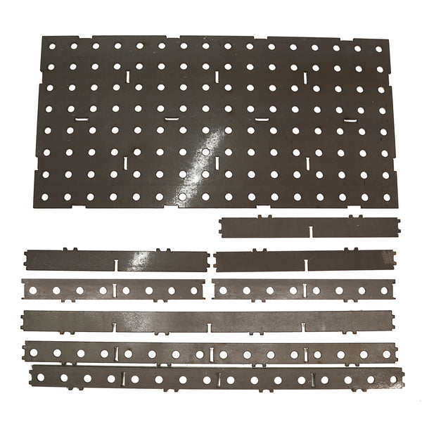 Kit tavolo da saldatura 800x400x50 con fori da 16mm FAI DA TE-MADE IN GERMANY - Rikushop