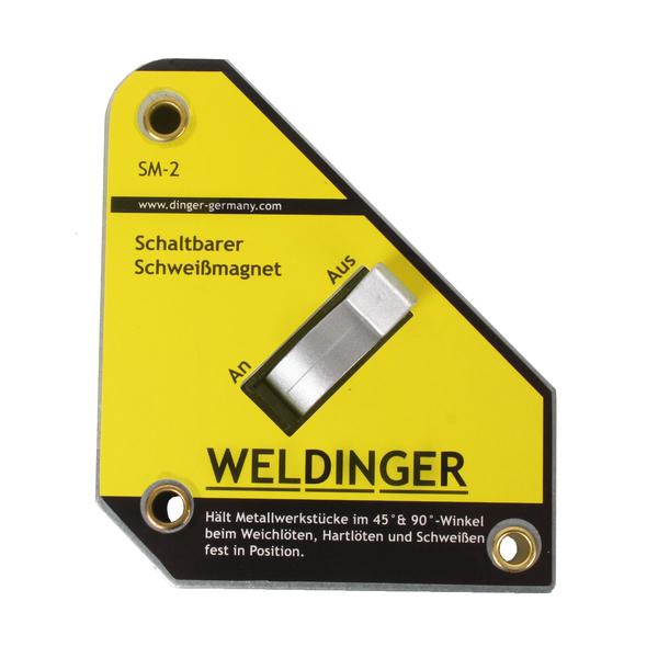 SM-2 magnete per saldatura commutabile piccolo (111 x 95 x 28 mm fino a 35 kg) WELDINGER - Rikushop