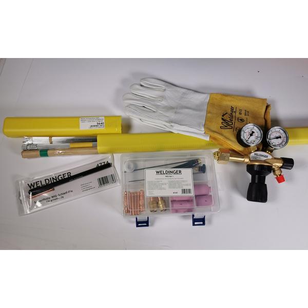 Starter set TIG AC / DC completo per saldatura TIG WELDINGER - Rikushop