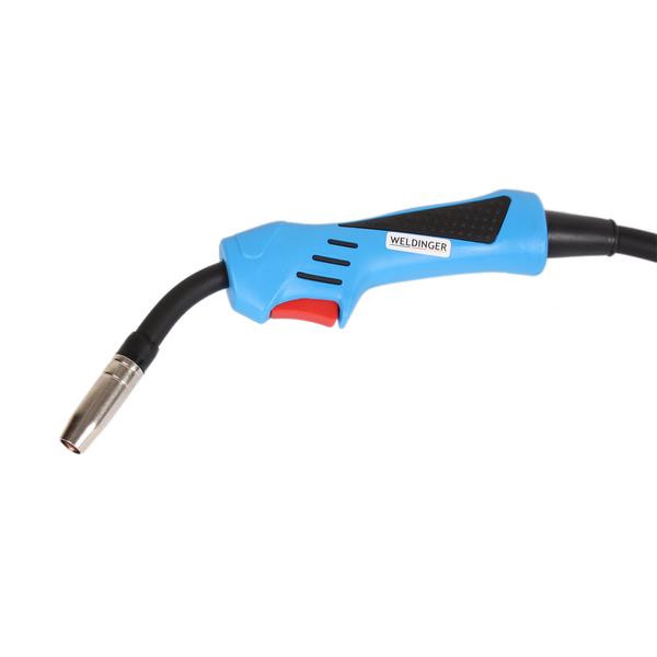 Torcia MIG/MAG MB15 con anima in Teflon e attacco EURO - Rikushop