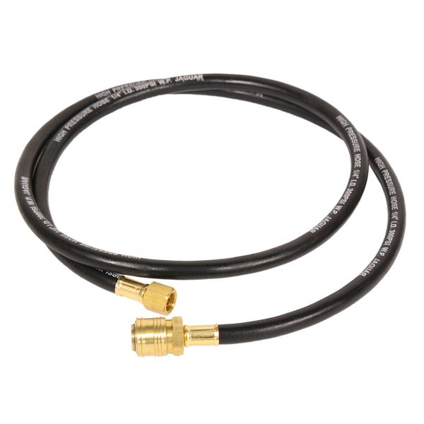 Tubo per gas di protezione WELDINGER 1,5 m attacco rapido 7,2 / dado a risvolto 1/4 "destro - Rikushop