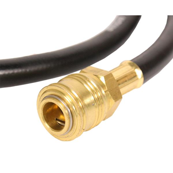 Tubo per gas di protezione WELDINGER 1,5 m attacco rapido 7,2 / dado a risvolto 1/4 "destro - Rikushop