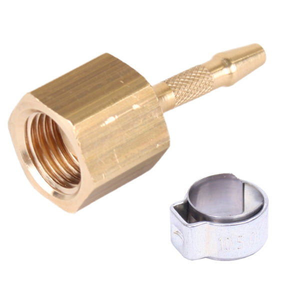 Kit conversione attacco gas 1/4" destro per torcia di saldatura Mauk TIG WP-17V per Parkside PMSG 200 A1 - Rikushop