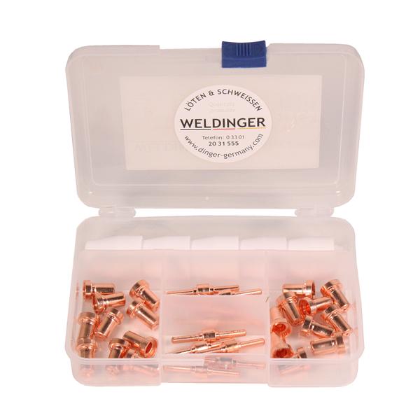 Weldinger Cut set per Plasma Parkside PPS 40 A1/B2 con torcia PT31 - Rikushop