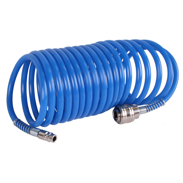 Tubo spiralato per aria compressa WELDINGER Tubo per aria compressa da 5 m - Rikushop