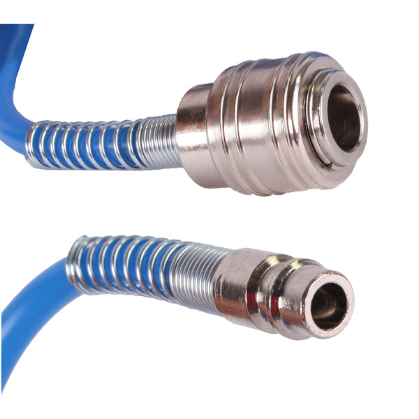 Tubo spiralato per aria compressa WELDINGER Tubo per aria compressa da 5 m - Rikushop