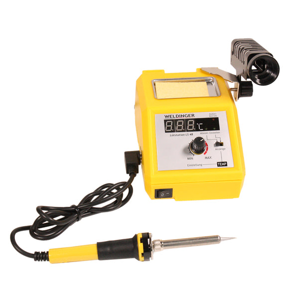 Stazione di saldatura elettronica WELDINGER LS 48, 48 watt, 150 ° -420 ° C regolabile in continuo - Rikushop