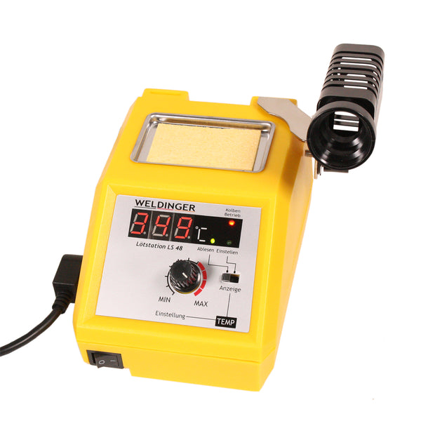 Stazione di saldatura elettronica WELDINGER LS 48, 48 watt, 150 ° -420 ° C regolabile in continuo - Rikushop