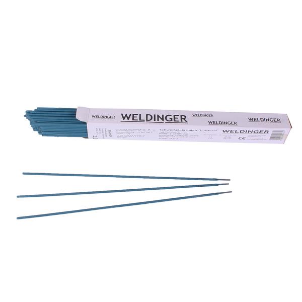 WELDINGER elettrodi di saldatura universali 2,0 x 300 mm 1,0 kg (circa 94 pezzi) - Rikushop