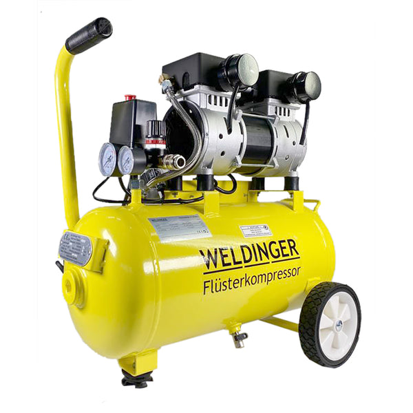 Weldinger FK120 Turbo compressore silenziato 1500W 24l - Rikushop