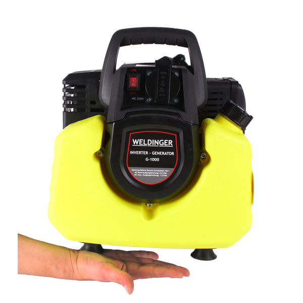 WELDINGER G1000 Generatore compatto 8,5 kg 2 tempi 1000 W - Rikushop