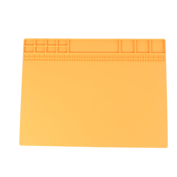 WELDINGER tappetino per saldatura in silicone 30x40 cm resistente al calore fino a 550°C (pad per saldatura) - Rikushop