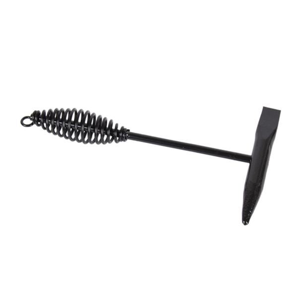 WELDINGER martello per scorie interamente in acciaio con impugnatura a molla - Rikushop
