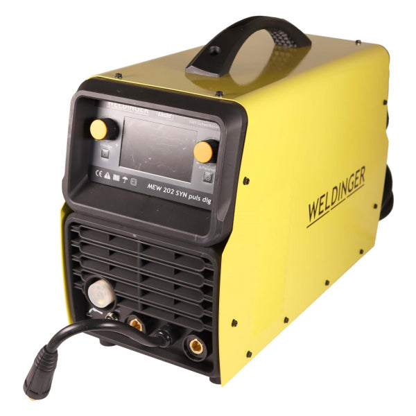 WELDINGER MEW 202 SYN puls dig 200A Saldatrice a impulsi sinergica MIG/MAG con azionamento a due rulli - Rikushop
