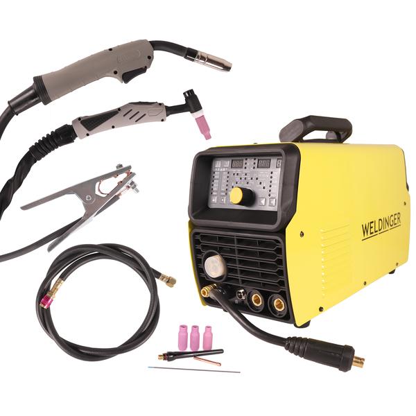 Weldinger Multiprocesso MWE 202 HF SYN dig con accensione HF - Rikushop