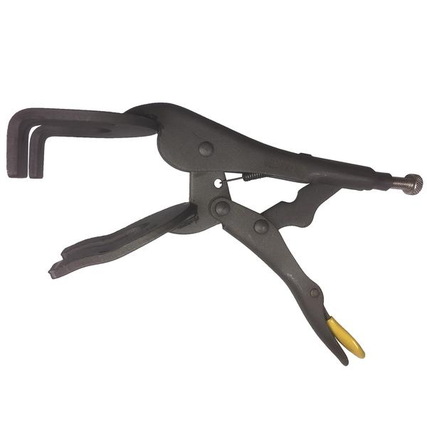 WELDINGER pinza a saldare G12 - 23 cm 9" 2 punti di fissaggio qualità professionale - Rikushop