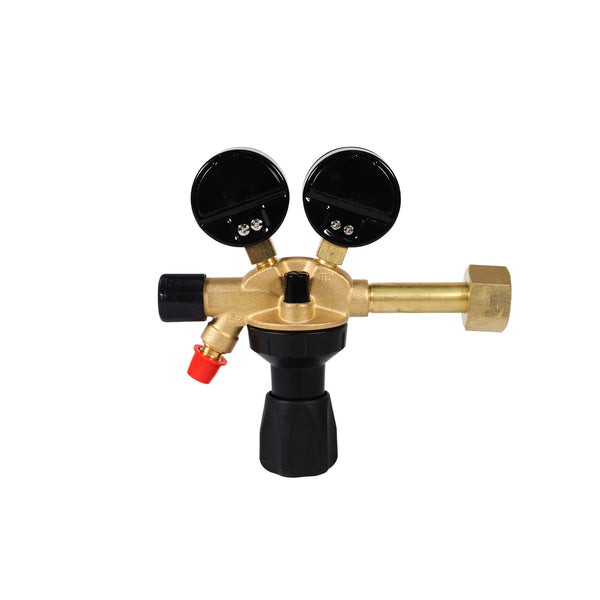 WELDINGER PRO riduttore di pressione in ottone per bombole riutilizzabili di gas inerte argon/CO2 - Rikushop
