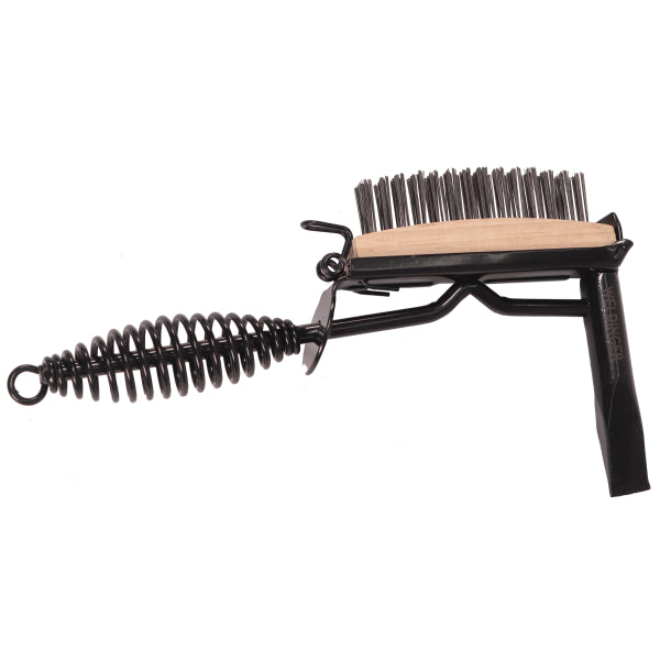 Martello per scorie WELDINGER COMBI con spazzola in filo d'acciaio 3 file intercambiabili - Rikushop