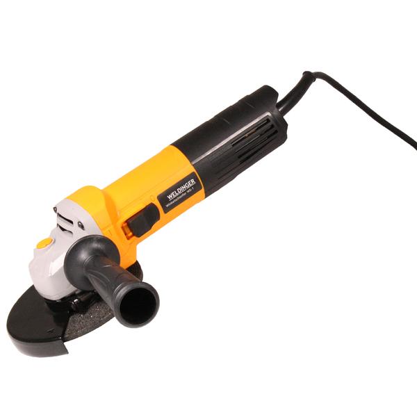 WELDINGER Smerigliatrice angolare WS-1 850 W Blocco albero Ø 125 mm con 5 m di cavo - Rikushop