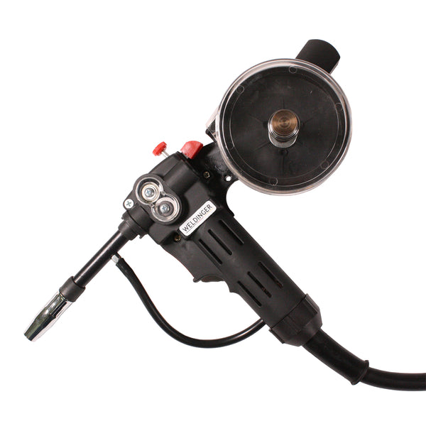 WELDINGER Spoolgun eco 4 m attacco centrale per MEW210 SYNALU + ME200plus - Rikushop