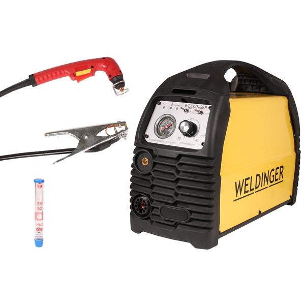 WELDINGER Taglierina al plasma PS 55 pilot pro con arco pilota e regolatore di pressione - Rikushop