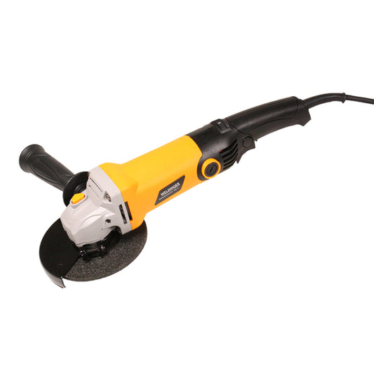 WELDINGER smerigliatrice angolare a due mani WS-2 950 W Ø125 mm blocco mandrino 5 m di cavo - Rikushop