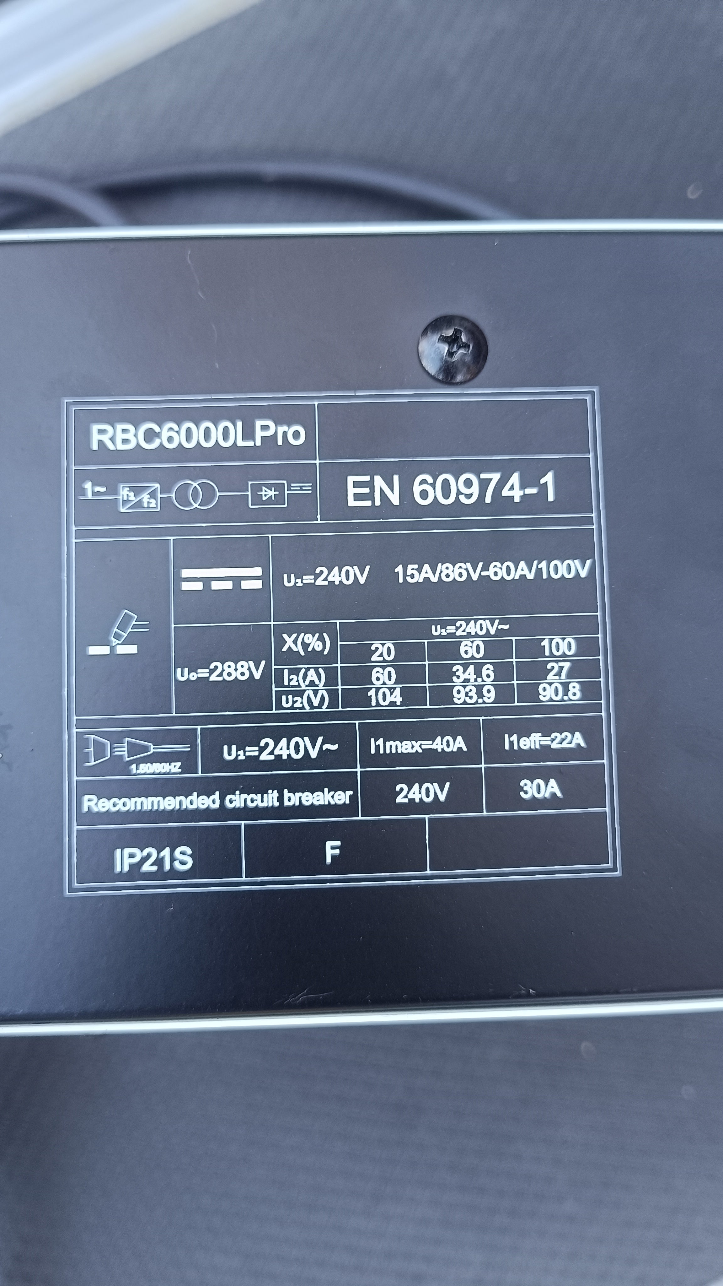 [RECON]Plasma Reboot RBC6000L PRO 60A con arco pilota revisionato - Rikushop