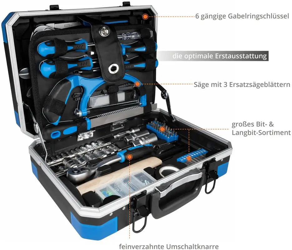 Güde set di attrezzi/utensili con valigia GWZK 241 - Rikushop