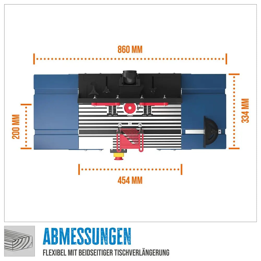 Tavolo fresatrice Güde OFT 855 - Rikushop