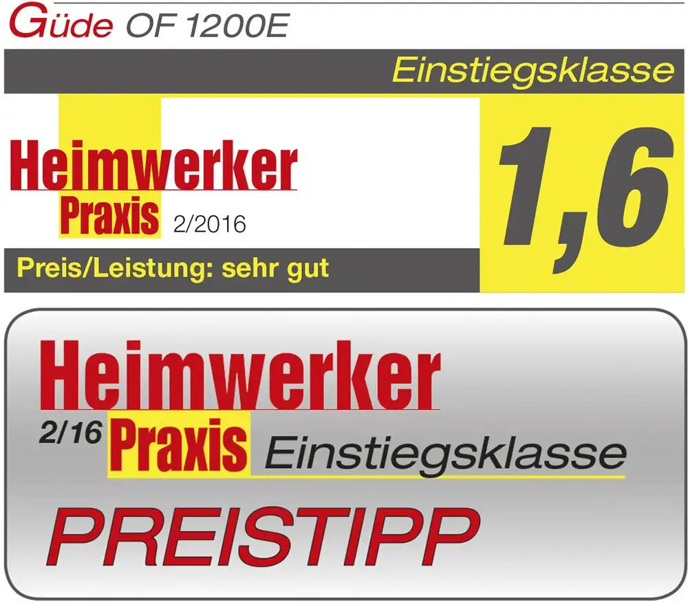 Fresa Güde OF 1200 E - Rikushop