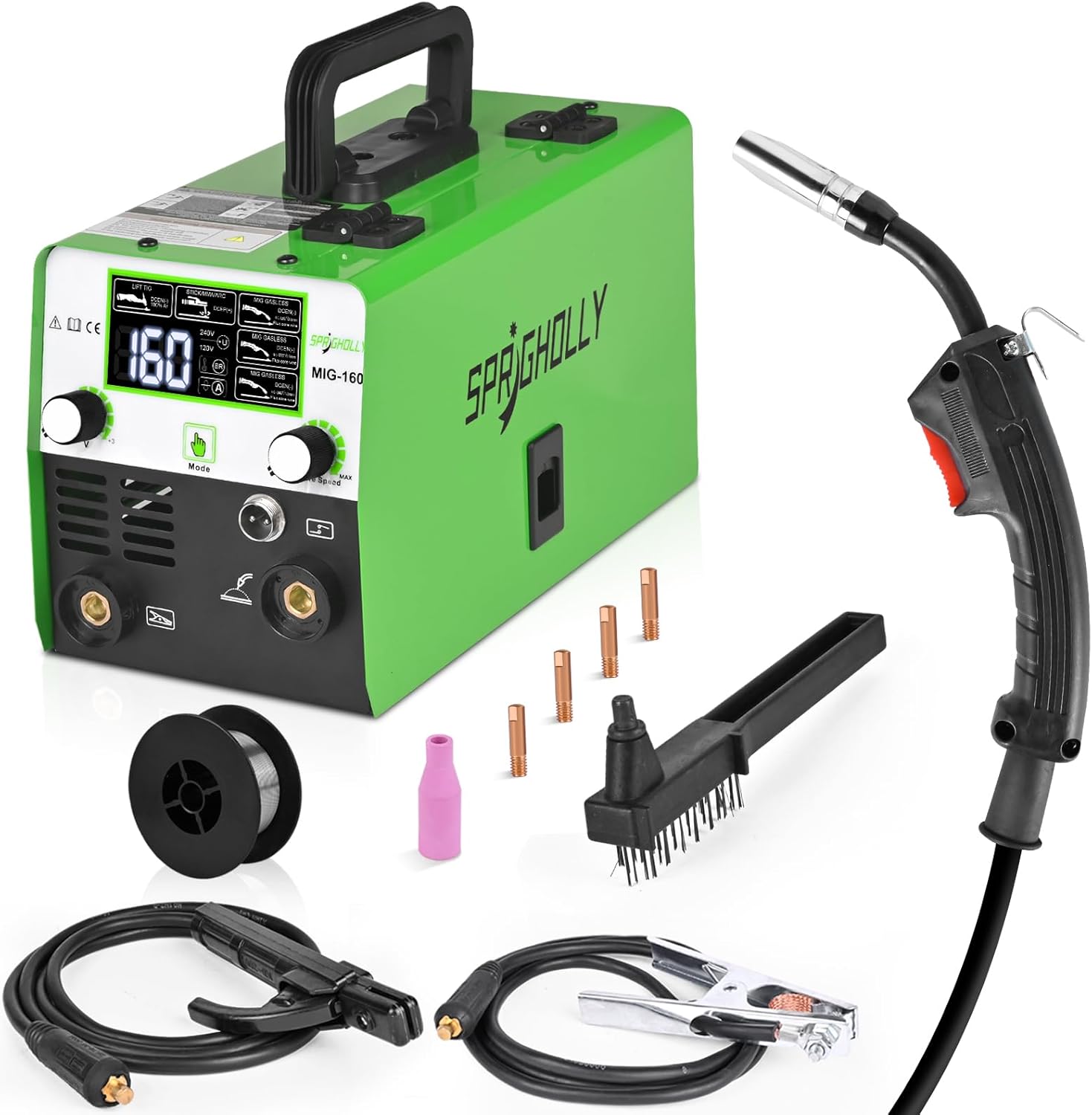 [RECON] SPRIGHOLLY MIG160 - Saldatrice a filo animato e mma - Rikushop