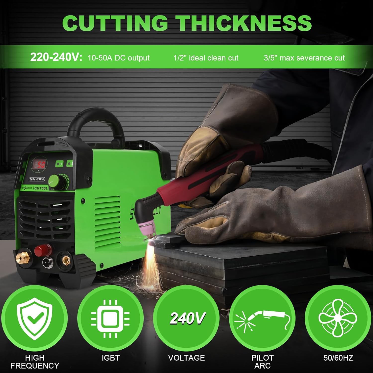 [RECON] Plasma Sprigholly CUT50L con arco pilota revisionato - Rikushop