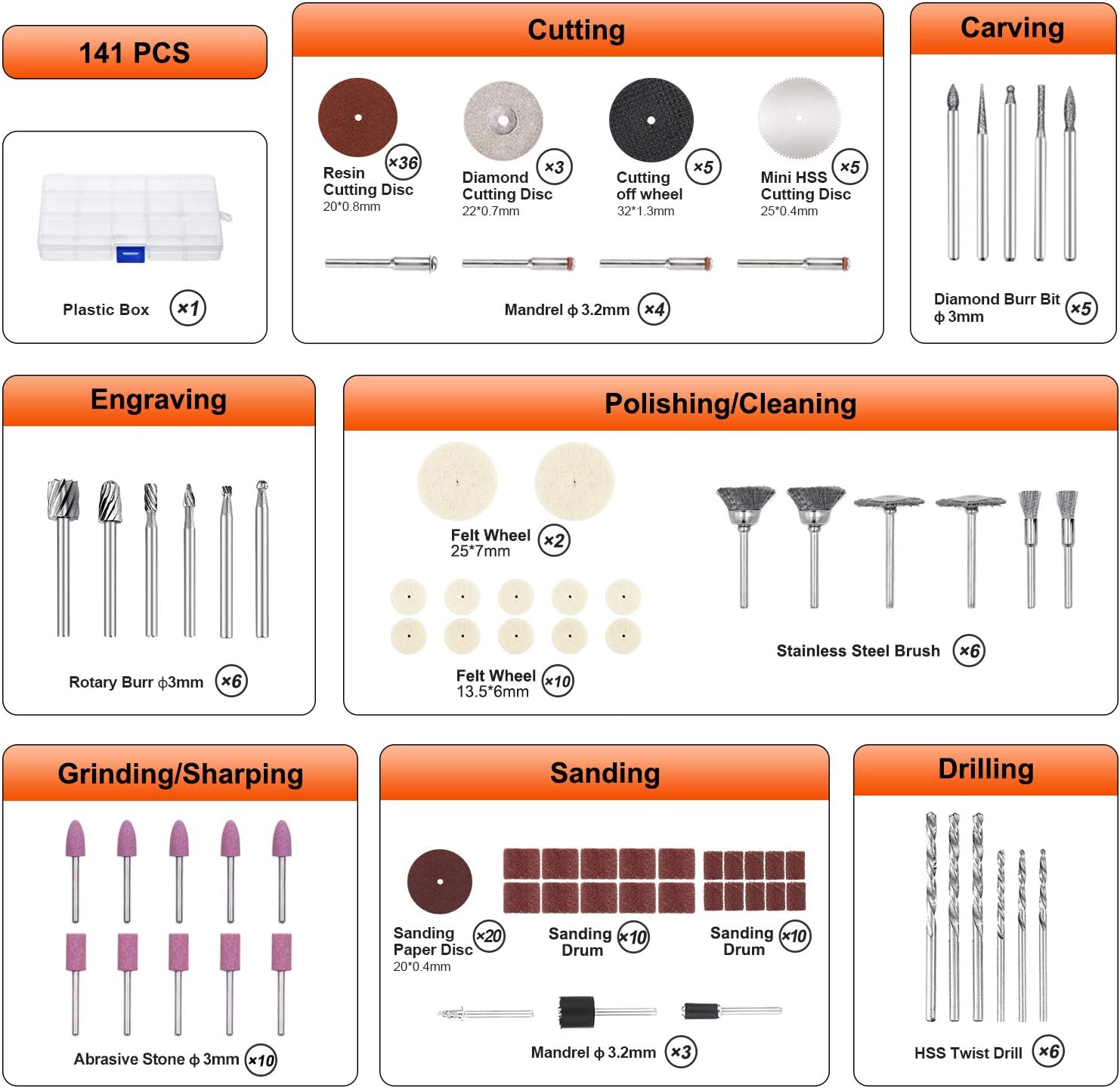 [RECON] Goxawee utensile rotativo G5045 revisionato + kit accessori - Rikushop