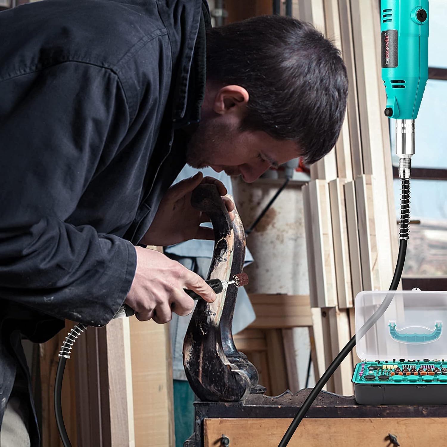 [RECON]Goxawee Multi Tool G1338 - 130W 8000-30000RPM - Rikushop